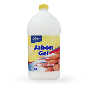 GelKleen jabon gel para manos aroma almendras 4L