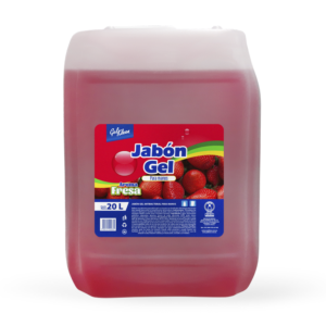 GelKleen jabon gel para manos aroma fresa 20L