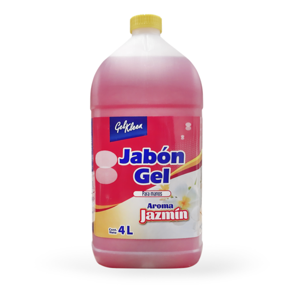 GelKleen jabon gel para manos aroma jazmin 4L